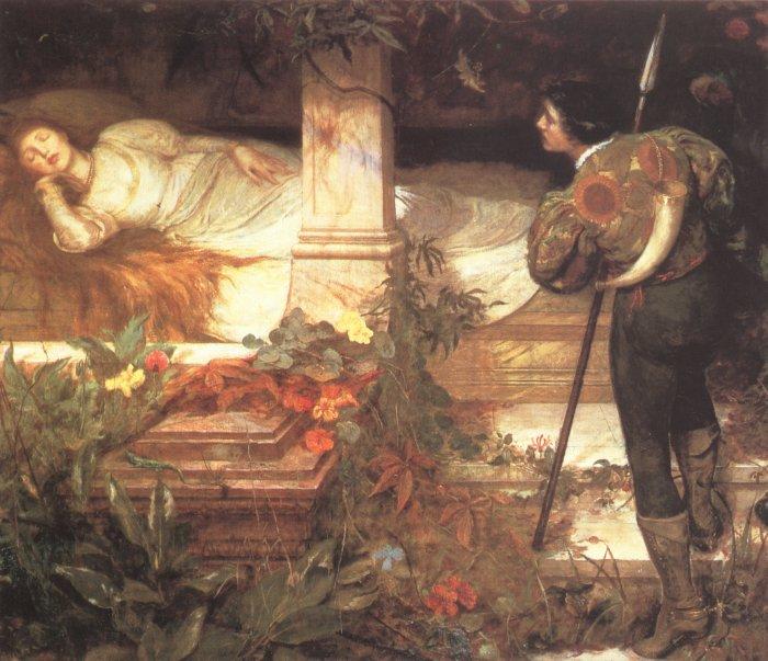 Sleeping Beauty by Edward Frederick Brewtnall